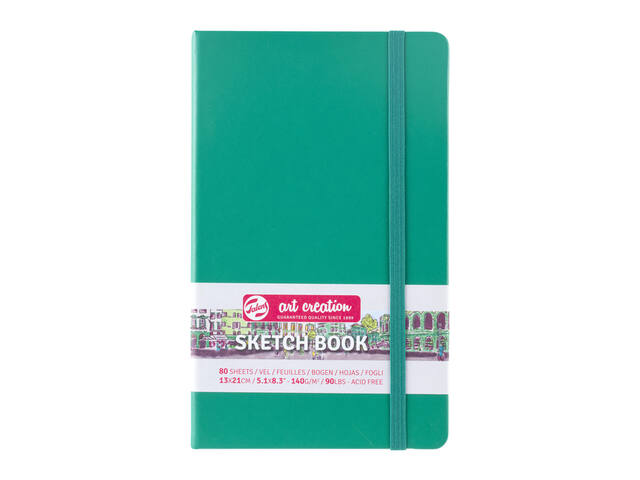Schetsboek Talens Art Creation 130x210mm woudgroen