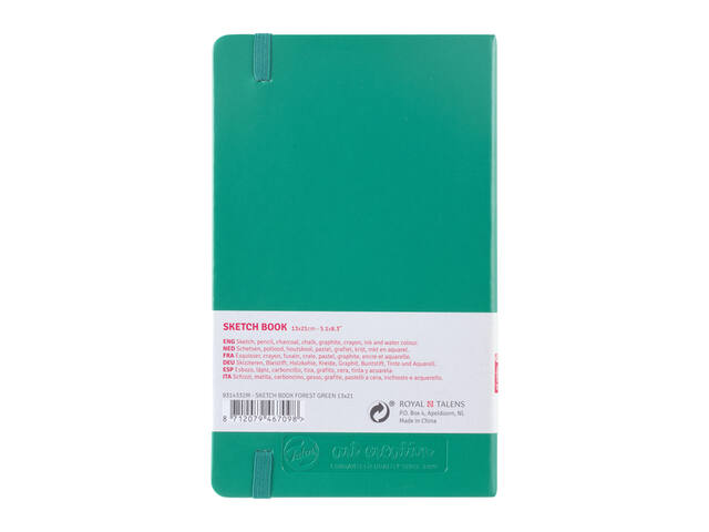 Schetsboek Talens Art Creation 130x210mm woudgroen