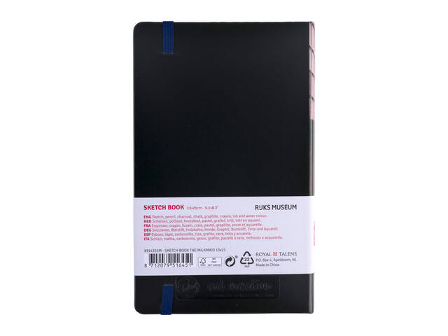 Schetsboek TAC 130x210mm Melkmeisje