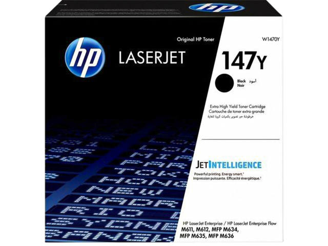 Tonercartridge HP W1470Y 147Y zwart