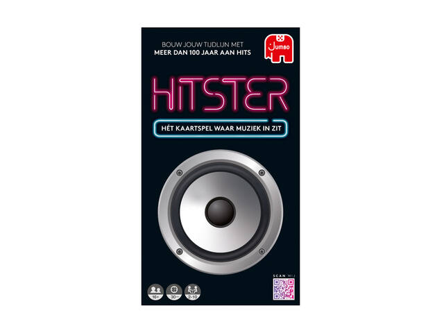 Kaartspel Hitster 16+ waar muziek in zit