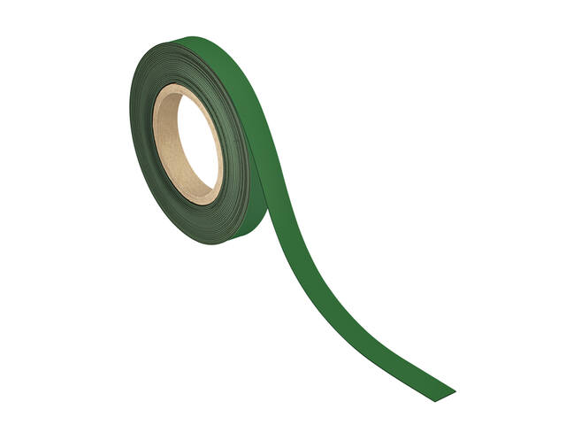 Magneetband MAUL schrijfbaar 10mx20mmx1mm groen