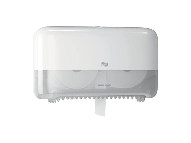 Toiletpapierdispenser Tork T7 Coreless medium wit