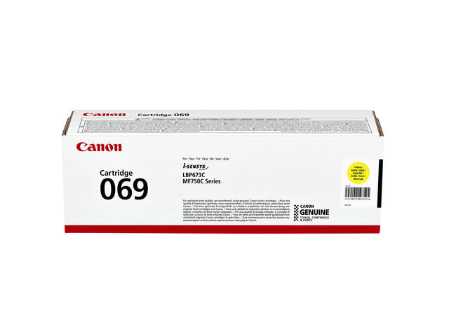 Tonercartridge Canon 069 geel