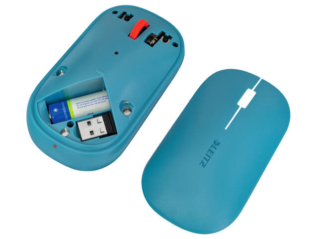 Muis Leitz Cosy draadloos blauw