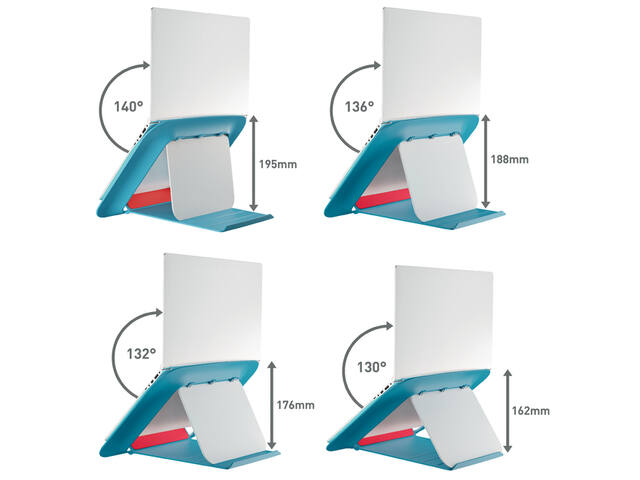 Laptopstandaard Leitz Ergo Cosy blauw