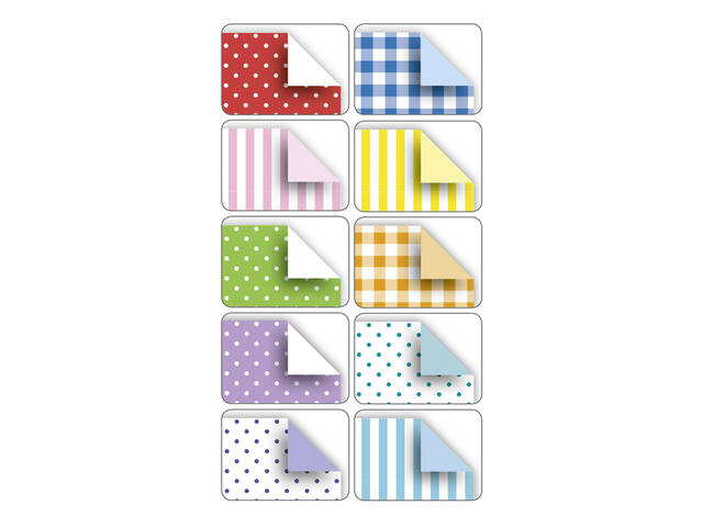 Vouwblaadjes Folia 80gr 20x20cm 50v 2z basics