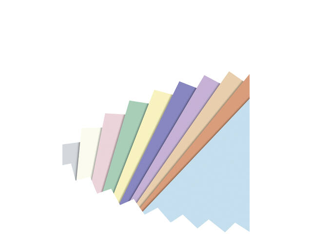 Knutselpapier Folia A4 100vel 25 kleuren