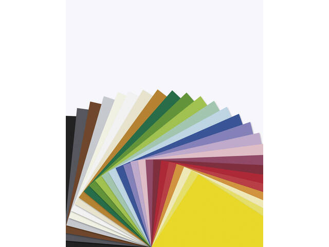 Fotokartonblok Folia 300gr 24x34cm jumbo assorti