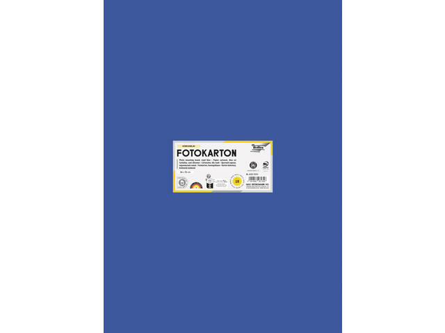 Fotokarton Folia 300gr 50x70cm 35 koningsblauw