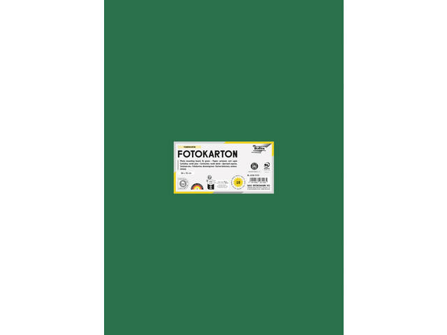 Fotokarton Folia 300gr 50x70cm 58 dennengroen