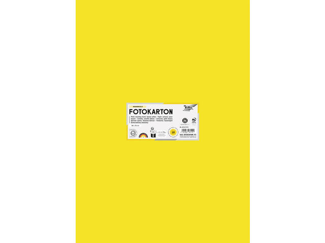 Fotokarton Folia 300gr 50x70cm 14 banaangeel