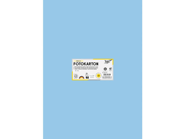 Fotokarton Folia 300gr 50x70cm 30 hemelblauw
