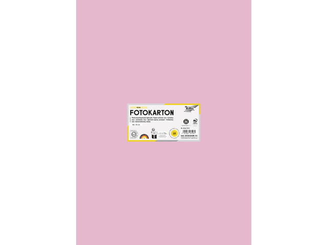 Fotokarton Folia 300gr 50x70cm 26 lichtroze