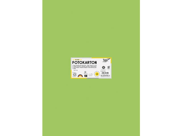 Fotokarton Folia 300gr 50x70cm 51 lichtgroen