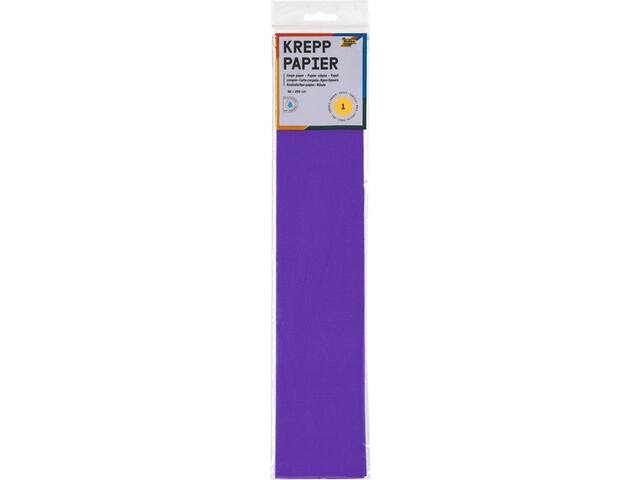 Crepepapier Folia 50x250cm 10vel 122 donkerviolet