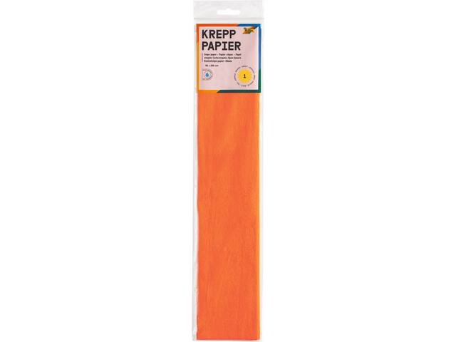 Crepepapier Folia 50x250cm 10vel 109 oranje