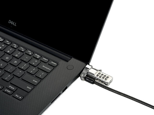 Laptopslot Ken uni 3-in-1 met cijfercombinatie