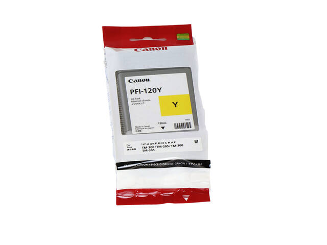 Inktcartridge Canon PFI-120 geel
