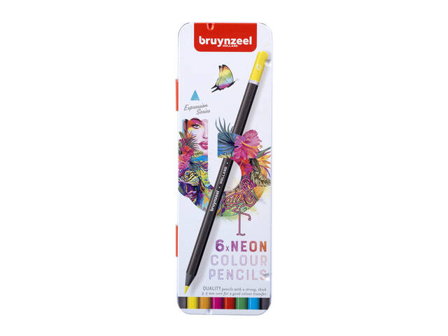 Kleurpotlood Bruynzeel Expression blik 6st ass ne