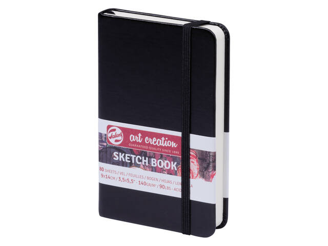 Schetsboek Talens Art Creation 90x140mm zwart