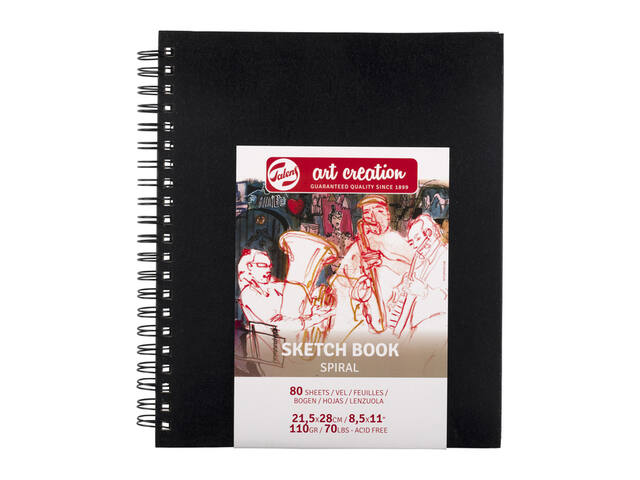 Schetsboek Talens Art Creation 210x280mm zwart
