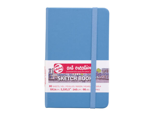 Schetsboek Talens Art Creation 90x140mm lichtblauw
