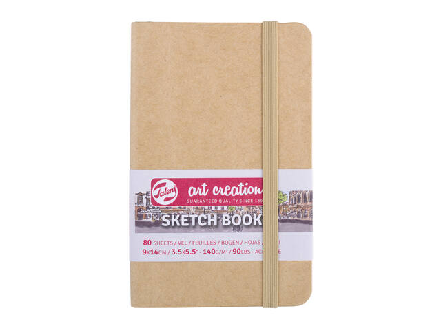 Schetsboek Talens Art Creation 90x140mm kraft