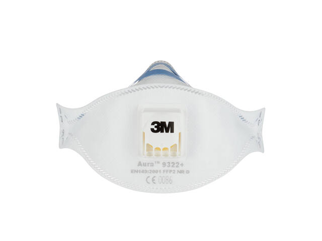 Stofmasker 3M Aura 9322+ FFP2 ventiel 5st