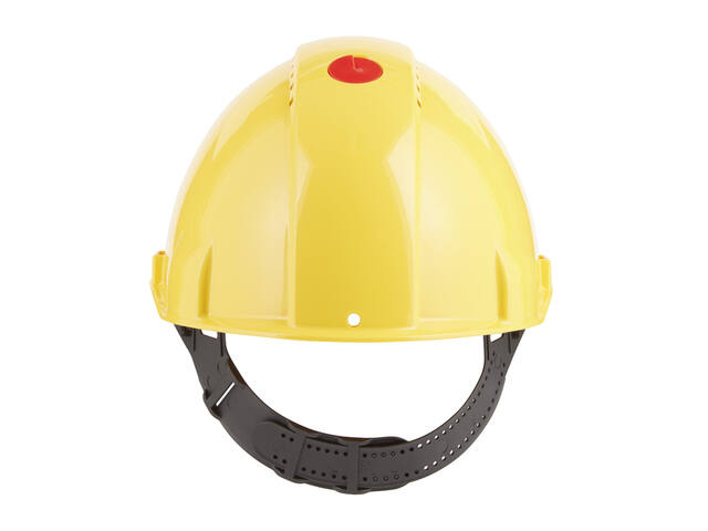 Veiligheidshelm 3M 53-62cm pinverstelling geel