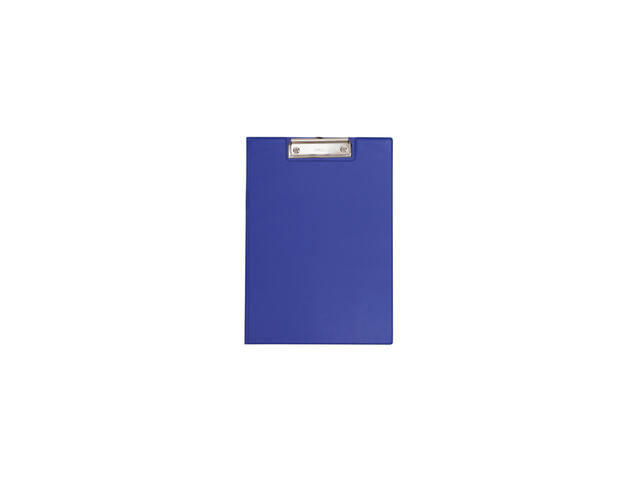 Klembordmap MAUL poly A4 staand PP-folie blauw