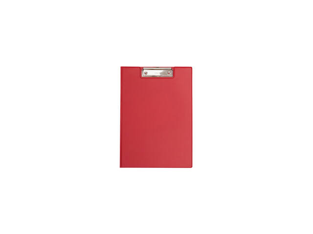 Klembordmap MAUL poly A4 staand PP-folie rood