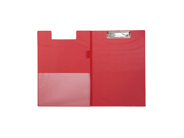 Klembordmap MAUL poly A4 staand PP-folie rood