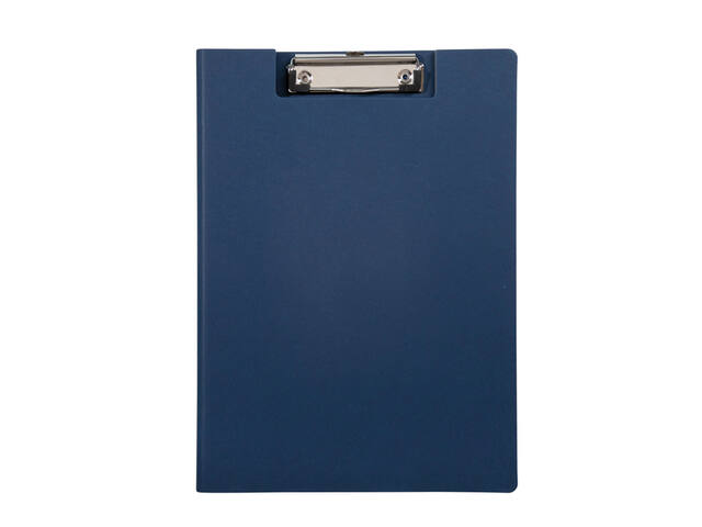 Klembordmap MAULbalance A4 karton rug 8mm blauw