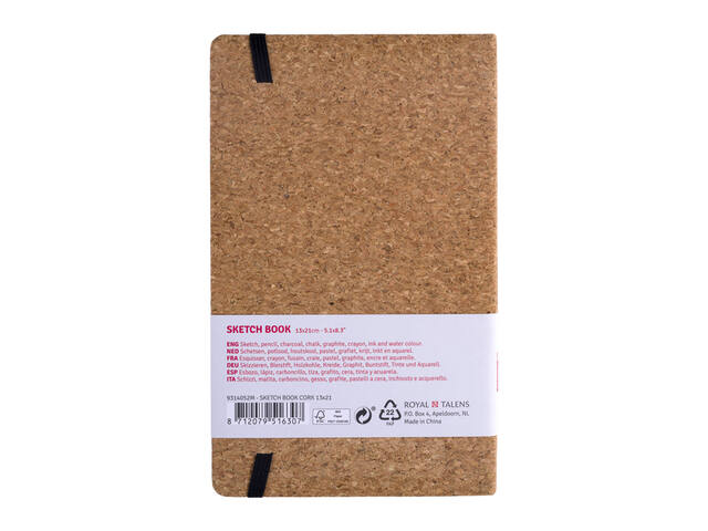 Schetsboek Talens Art Creation 130x210mm kurk