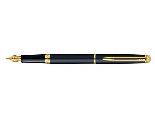 Vulpen Waterman Hemisp GT M mat zwart