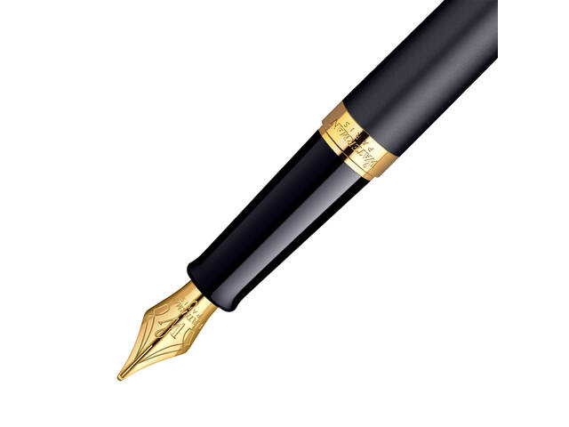 Vulpen Waterman Hemisp GT M mat zwart