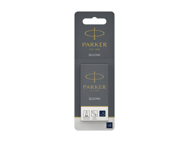 Inktpatroon Parker Quink blauwzwart