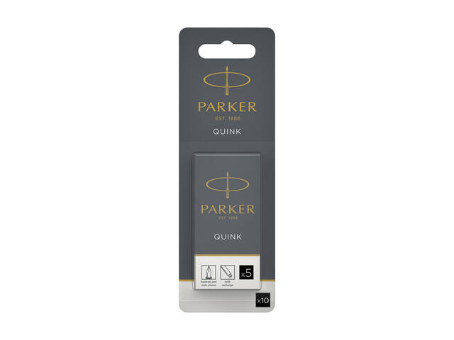 Inktpatroon Parker Quink zwart