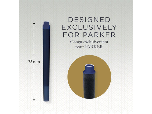 Inktpatroon Parker Quink zwart