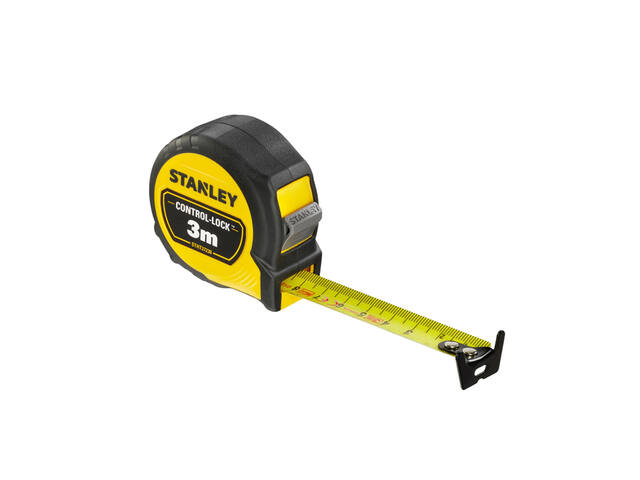 Rolmaat Stanley Control-Lock 3 meter 19mm