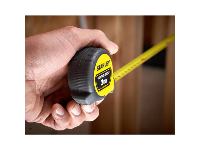 Rolmaat Stanley Control-Lock 3 meter 19mm