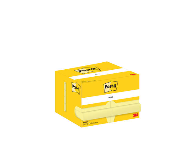 Memoblok Post-it 656 51x76mm canary yellow