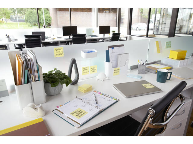 Memoblok Post-it Z-Note R350 76x127mm geel