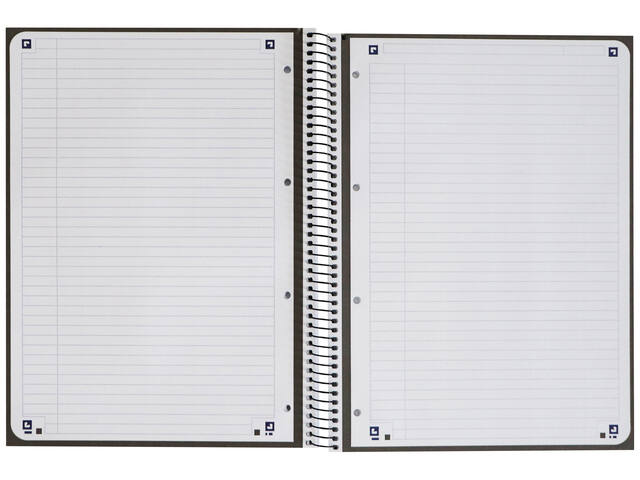 Notitieboek Oxf classic europeanb A4+ lijn 160p zw