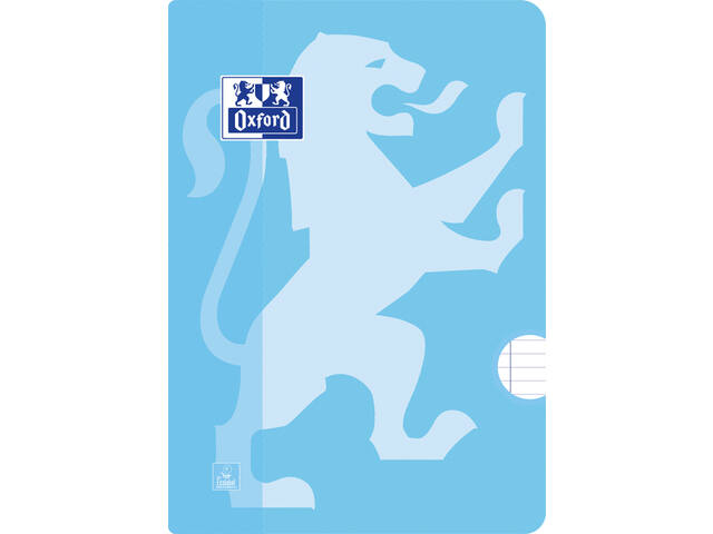 Schrift Oxford School A5 lijn 72pag 80gr pstl 3st