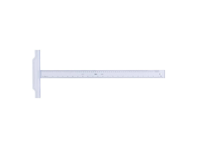 Tekenhaak Aristo GeoCollege 60cm transparant