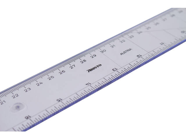 Tekenhaak Aristo GeoCollege 60cm transparant
