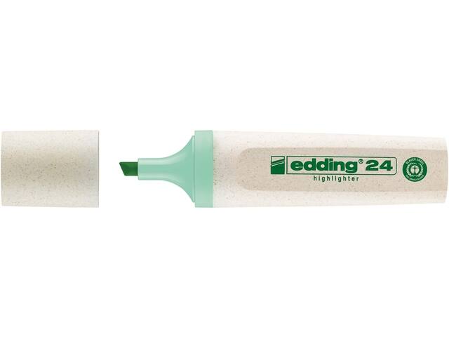 Markeerstift edding 24 Eco 2-5mm pastel groen