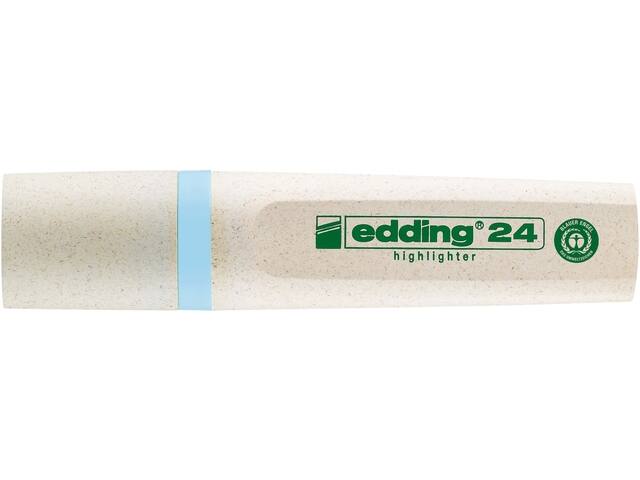 Markeerstift edding 24 Eco 2-5mm pastel blauw